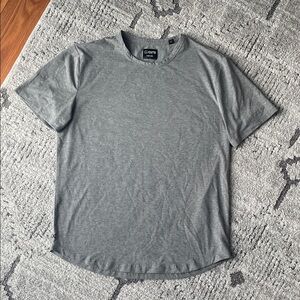 Cuts Men's Gray Crew Neck Shirt